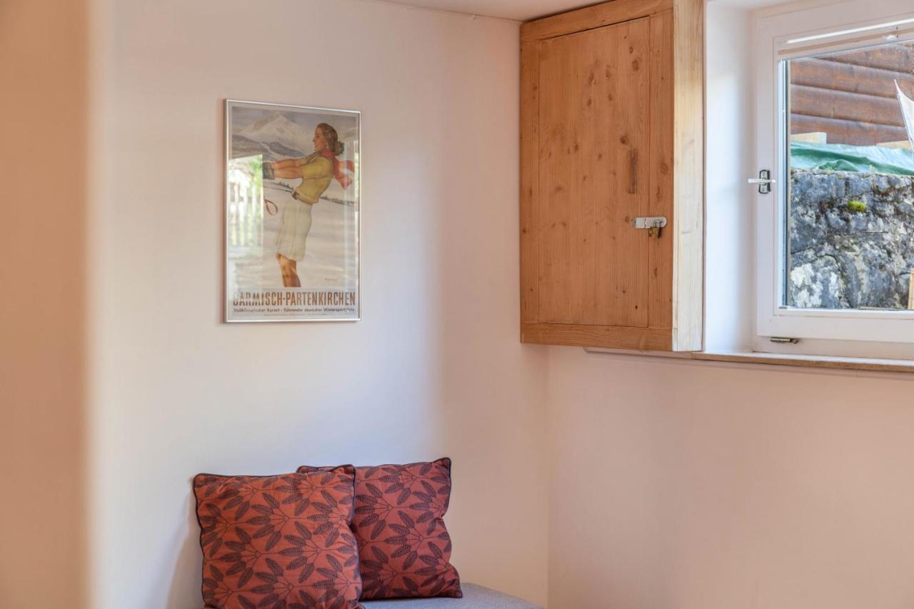 Schöne Ferienwohnung in Garmisch Exterior foto